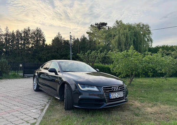 Audi A7 cena 64999 przebieg: 308800, rok produkcji 2011 z Dzierżoniów małe 154